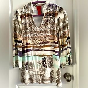 Embellished tunic-Christina V